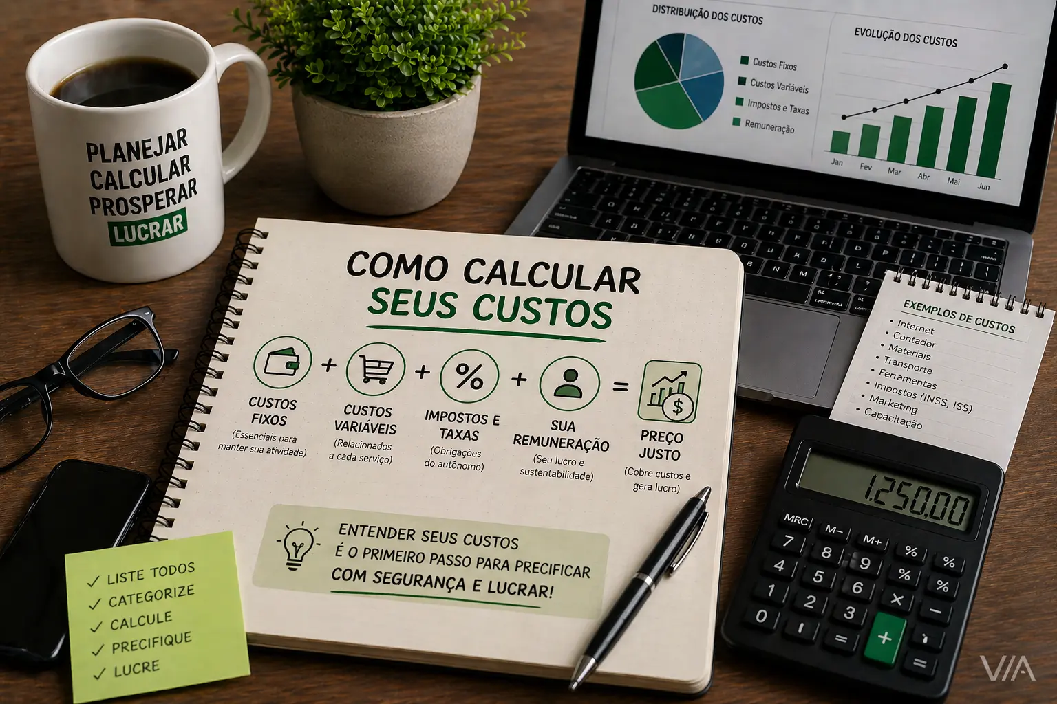 Como Calcular Seus Custos Sendo Autônomo